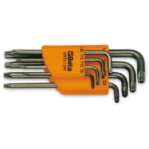 BETA 000970263 97RTx/SC8 8 részes mm Hajlított Tamper Resistant Torx® imbuszkulcs szerszám készlet tartóval