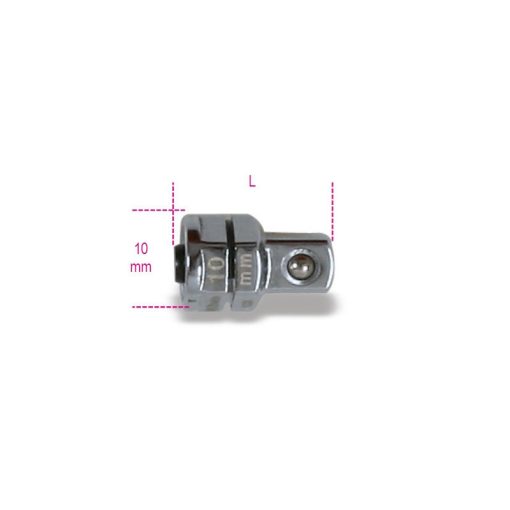 BETA 001230310 123Q1/4 Adapter gyorscsatlakozóval 1/4" 10 mm-es racsniskulcshoz 10