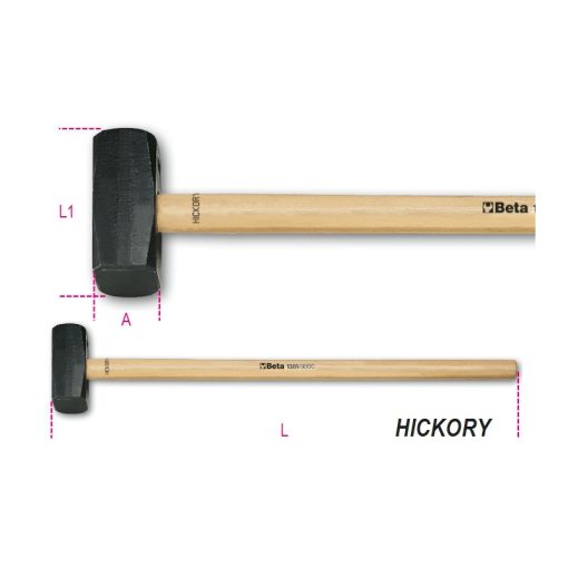 BETA 013810030 1381 3000 Hosszú ráverő kalapács Hickory nyéllel