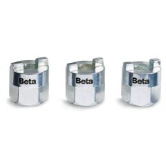  Beta 1557/S3 3 részes lengéscsillapító szerelő készlet, krómozott (015570010)