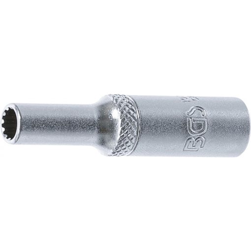 BGS Technic Dugókulcs - Gear Lock, mély 6,3 mm (1/4") 5 mm (BGS-10155)