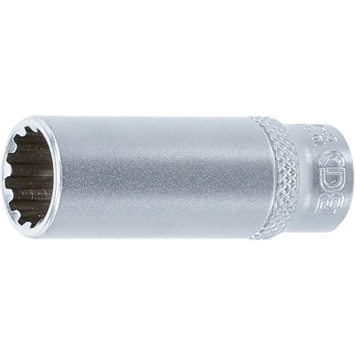 BGS technic 1/4" Hosszított dugókulcs "Gear Lock", 12 mm (BGS 10162)