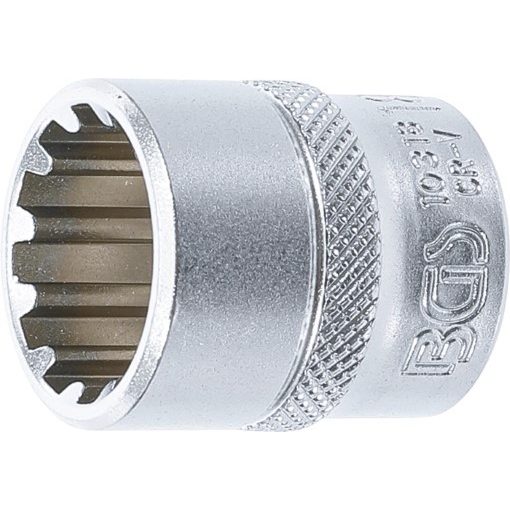 BGS technic 3/8" Dugókulcs "Gear Lock", 18 mm (BGS 10318)