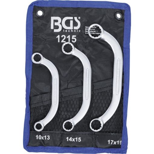 BGS technic 3 részes indítókulcs készlet 10x13 - 17x19 mm (BGS 1215)