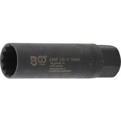   BGS Technic Gyújtógyertya kulcs, hatszögletű 10 mm (3/8") 14 mm (BGS-2400)