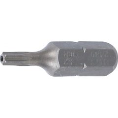   BGS Technic Behajtófej Hossz 25 mm Külső hatszögletű 6,3 mm (1/4") T-profil (Torx) T10 furattal (BGS-2439)