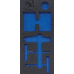   BGS technic 1/3 Szerszámtálca szerszámkocsihoz, üresen: 54 részes gumijavító készlethez (nem tartozék) (BGS 4124-1)