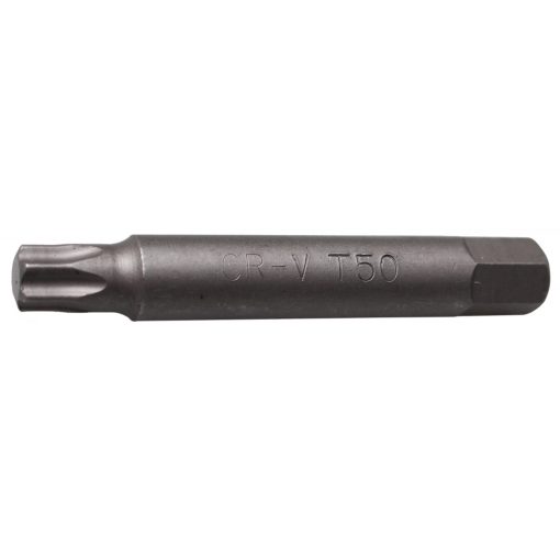 BGS Technic Behajtófej Hossz 75 mm Külső hatszögletű 10 mm (3/8") T-profil (Torx) T50 (BGS-4246-T50)