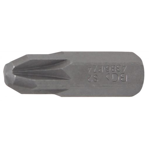 BGS Technic Behajtófej Hossz 30 mm Külső hatszögletű 8 mm (5/16") Csillag PZ4 (BGS-4386)