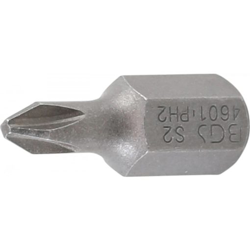 BGS Technic Behajtófej Hossz 30 mm külső hatszögletű 10 mm (3/8") csillag PH2 (BGS-4601)