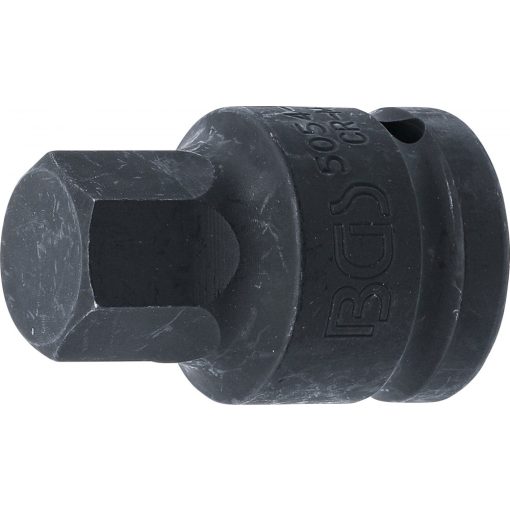 BGS Technic Levegős dugókulcs Hossz 55 mm 20 mm (3/4") Belső hatszögletű 22 mm (BGS-5054-22)