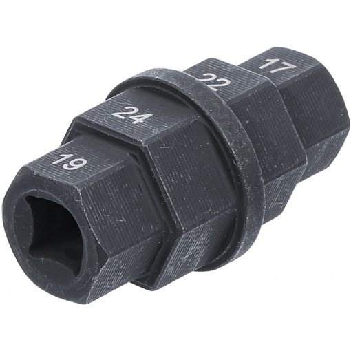 BGS Technic Motorkerékpár speciális betét 10 mm (3/8") 17 - 19 - 22 - 24 mm (BGS-5058)