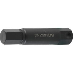   BGS Technic Behajtófej Hossz 100 mm Külső hatszögletű 22 mm Belső hatszögletű 19 mm (BGS-5246-H19)