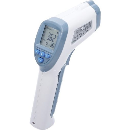 BGS technic Infra homlok hőmérő, testhőmérséklet: 32.0 - 43.0 °C,  felület: 0.0 - 100.0 °C  (BGS 6007)