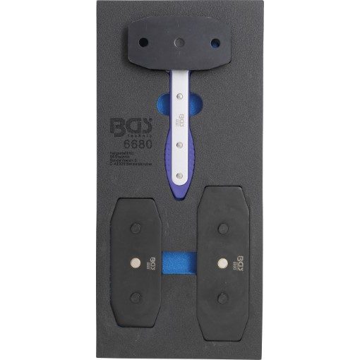 BGS Technic Fékdugattyú visszanyomó szerszámkészlet | racsnis (BGS 6680)