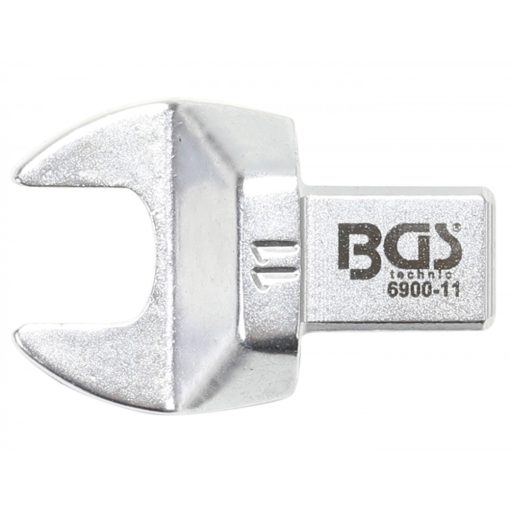 BGS Technic Villásfej nyomatékkulcshoz 11 mm Befogó 9 x 12 mm (BGS-6900-11)