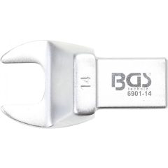   BGS Technic Villásfej nyomatékkulcshoz 14 mm Befogó 14 x 18 mm (BGS-6901-14)