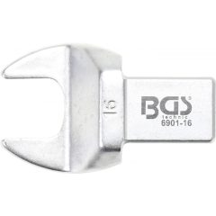   BGS Technic Villásfej nyomatékkulcshoz 16 mm Befogó 14 x 18 mm (BGS-6901-16)