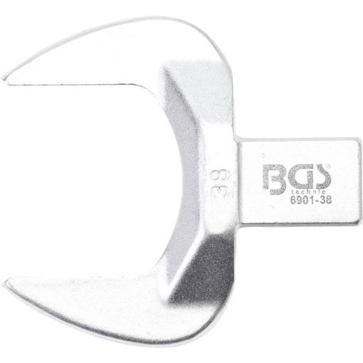 BGS Technic 38 mm villáskulcs fej | cserélhető fejű nyomatékkulcsokhoz (BGS 6901-38)