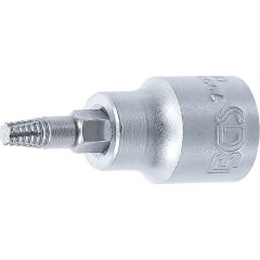   BGS Technic Csavarkiszedő-behajtófej négyszögletű behajtófej 10 mm (3/8") hibás T-profilhoz (Torx) T25 (BGS-7098-T25)