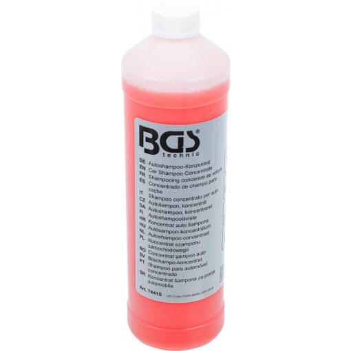 BGS Technic Autósampon-koncentrátum piros 1000 ml (BGS-74415)