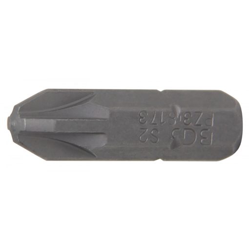 BGS Technic Behajtófej Hossz 25 mm Külső hatszögletű 6,3 mm (1/4") Csillag PZ3 (BGS-8173)