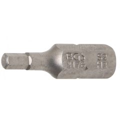   BGS Technic Behajtófej Hossz 25 mm Külső hatszögletű 6,3 mm (1/4") Belső hatszögletű 3 mm (BGS-8176)