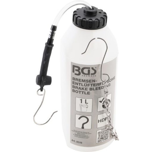 BGS technic Fék légtelenítő műanyag üveg (BGS 8519)