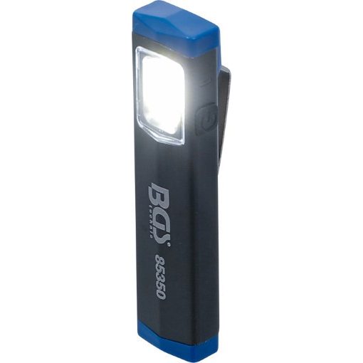 BGS Technic COB-LED alumínium kézi lámpa, mini (BGS 85350)