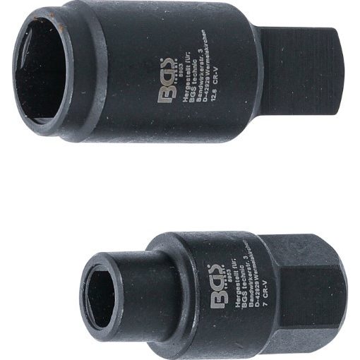 BGS technic Háromszög belső profilú dugókulcsok Bosch közös nyomócsöves és TDI befecskendezőkhöz, 7 és 16mm (BGS 8953)