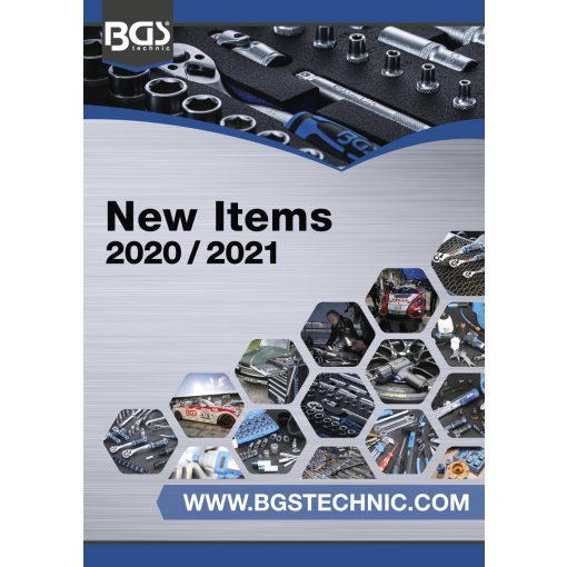 BGS Technic BGS Új cikkek katalógus 2020/2021 angol (BGS-NEUKAT20-E)