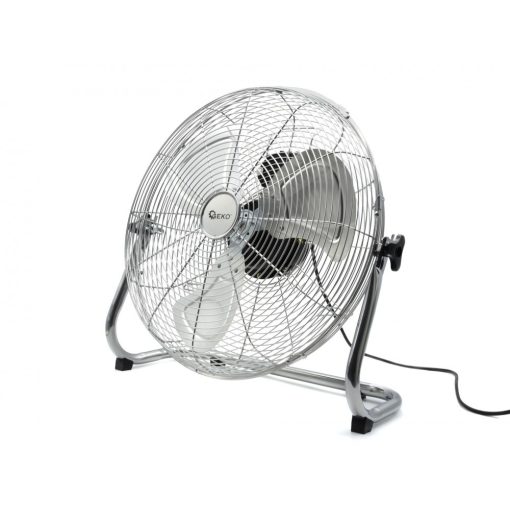 Padló ventilátor 40cm INOX/acél, 85W