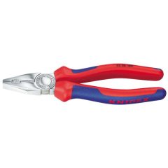 KNIPEX - Kombinált fogó 180mm krómozott, PVC bevonat