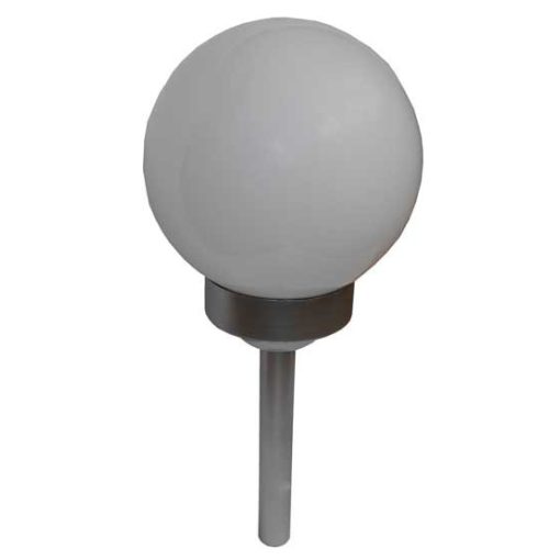 Kert napelemes LED lámpa WHITE BALL