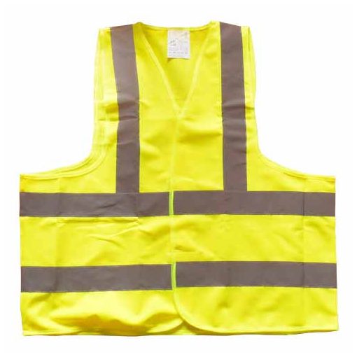 Biztonsági mellény sárga méret XL - szabvány EN ISO 20471: 2013
 (120069)
