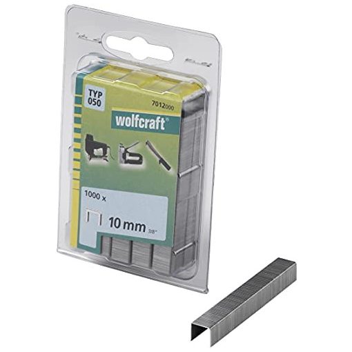 WOLFCRAFT - Csatos széles kárpit 10,55mm magasság 10mm, 1000db