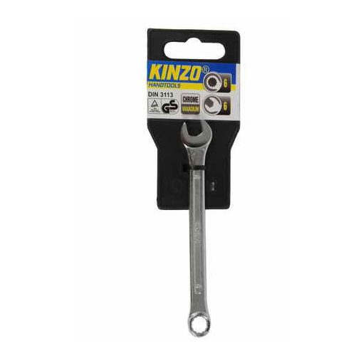 KINZO - Kombinált csavarkulcs CrV 6mm (71922)