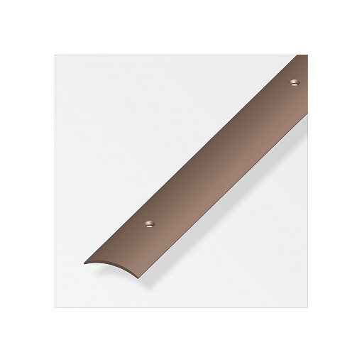 ALFER - profil átmeneti ív perforált PVC barna 1000x30x5mm