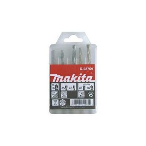 MAKITA - Bitkészlet hatszög 1/4" - 5 db