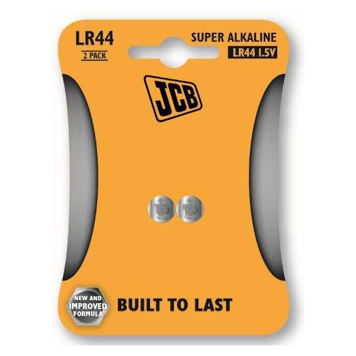 JCB - alkalikus elem LR44, 2 db/csomag (JCB-LR44-2B)