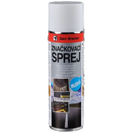 Den Braven - jelölőfesték spray 500 ml - kék