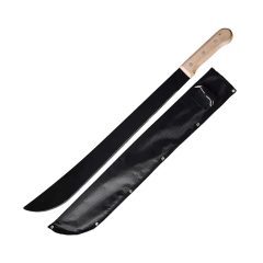   Bozótvágó kés 45cm, fa nyéllel, tokkal, Hoteche (376412)