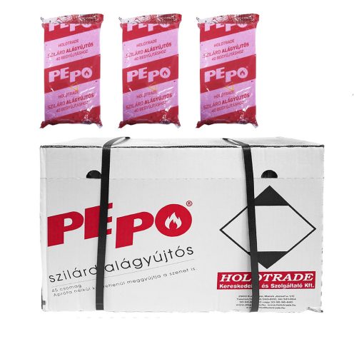 Alágyújtós rózsaszín Pepo, 40 kockás, 300g (FX111009)